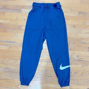 Nike Teal Pants With Web Belt XS BNWT